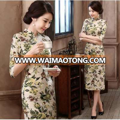 d72110h 2016 new Chinese Traditional style cheongsam dress cheongsam retro dress for women