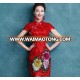 modern wedding cheongsam dress China red wedding dresses 2017