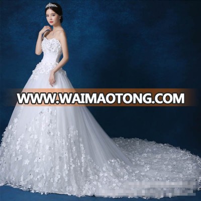 2017 new fashion dresses wedding dress Waimaotong wholesale