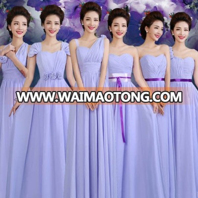 Wholesale factory price oem maxi long modern bridesmaid dresses